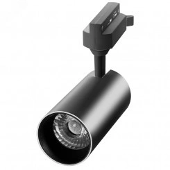 Светильник светодиодный трековый на шинопровод    ДПО-25Вт 4000K 2200Лм 24° BL (чёрный) IP40 Jazzway