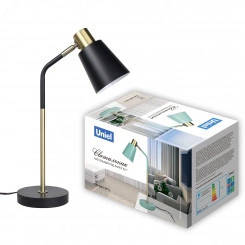 Светильник настольный 60W Цоколь Е27 Механический выключатель UML-B700 E27 BLACK Черный ТМ Светильник настольный 60W Цоколь Е27 Механический выключатель UML-B700 E27 BLACK Черный ТМ