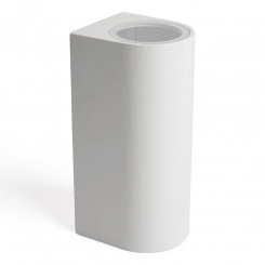 Светильник ДБУ вверх/вниз 2хGU10 без ламп IP65 белый Светильник ДБУ вверх/вниз 2хGU10 без ламп IP65 белый