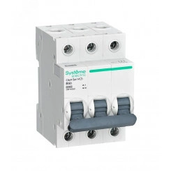 Выключатель автоматический трехполюсный (АВ) B 50А 3P 6kA 400В City9 Set