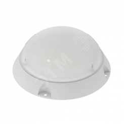 Светильник LED ВАРТОН ЖКХ круг IP65 185х70 мм антивандальный 10W (диод 0,1W) 4000К с датчиком 1/10