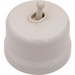 Выключатель Лизетта 1-кл. перекрестный, пластик, цвет Песочное золото (тумблерный) Выключатель Лизетта 1-кл. перекрестный, пластик, цвет Песочное золото (тумблерный)