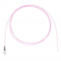 Шнур оптический монтажный (пигтейл), FC, OM4, нг(А)-HF, маджента, 1,5 м