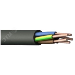 Кабель силовой ВВГнг(А) 5х4,0 ок (N, РЕ)-1 ТРТС