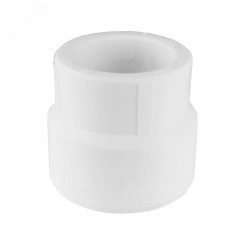 Муфта переходная ВВ 63 х 25 полипропиленовая PPR белая Муфта переходная ВВ 63 х 25 полипропиленовая PPR белая