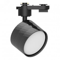 Светильник трековый на шинопровод ДПО GX53 без лампы IP40 черный Светильник трековый на шинопровод ДПО GX53 без лампы IP40 черный