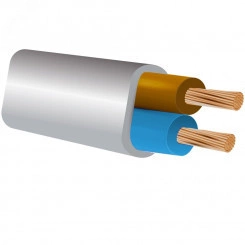 Провод силовой ШВВП 2х0.75 100м бухта ТРТС Провод силовой ШВВП 2х0.75 100м бухта ТРТС