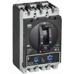 Выключатель автоматический в литом корпусе ARMAT 3P типоразмер D 35кА 160А расцепитель термомагнитный регулируемый