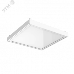 Светильник светодиодный C070/UGL медицинский встраиваемый/накладной 45 Вт CRI90 4000 K 595х595х60 мм IP65 с рассеивателем стекло