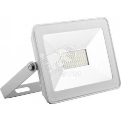 Прожектор светодиодный ДО-30w 6400К 2700Лм IP65 белый