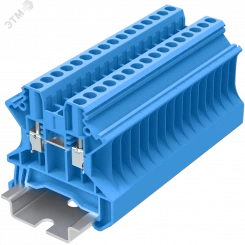 Клемма TU 1-1 винтовая, сечение 2,5 мм. кв., синяя