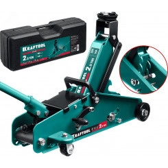 Домкрат подкатной с увеличенным подъемом и фиксатором в кейсе S-PIN 2.5т 140-385мм Домкрат подкатной с увеличенным подъемом и фиксатором в кейсе S-PIN 2.5т 140-385мм