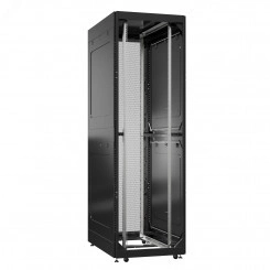 Шкаф серверный 42U 800х1200 передняя дверь: без. задняя дверь: двустворчатая глухой металл IP51. боковые панели: глухой металл. цвет: черный RAL9005 