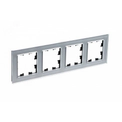 Рамка четырехпостовая ATLASDESIGN NATURE, СТЕКЛО АЛЮМИНИЙ Рамка четырехпостовая ATLASDESIGN NATURE, СТЕКЛО АЛЮМИНИЙ