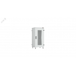 Шкаф напольный серии Lite II 19', 24U, стеклянная дверь, цельнометаллические стенки и задняя дверь, Ш600хВ1241хГ800мм, в разобранном виде, серый RAL7035 Шкаф напольный серии Lite II 19', 24U, стеклянная дверь, цельнометаллические стенки и задняя дверь, Ш600хВ1241хГ800мм, в разобранном виде, серый RAL7035