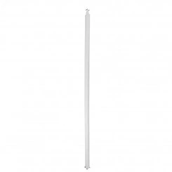 Snap-On колонна пластиковая с крышкой из пластика 2 секции 4,02 метра, с возможностью увеличения высоты колонны до 5,3 метра,  цвет белый