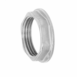 Контргайка с упором 1/2 КГУ15 никель Контргайка с упором 1/2 КГУ15 никель