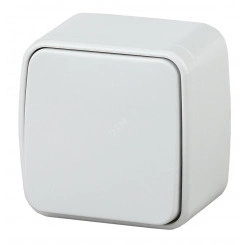 Переключатель, 10A-250В, ОУ, Polo, белый,3-103-01 Переключатель, 10A-250В, ОУ, Polo, белый,3-103-01