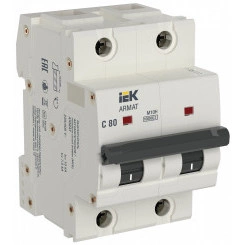 ARMAT Автоматический выключатель M10H 2P C 80A IEK ARMAT Автоматический выключатель M10H 2P C 80A IEK
