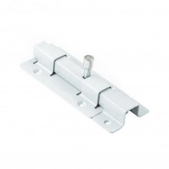 Засов Киров Секрет ЗД-06 белый квадратный Засов Киров Секрет ЗД-06 белый квадратный