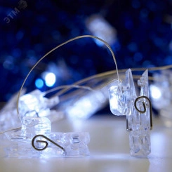Гирлянда линейная Прищепки LED 5000К 4.5м USB Гирлянда линейная Прищепки LED 5000К 4.5м USB