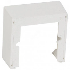 Рамка 1 пост накладная 20х12.5 для плинтуса Рамка 1 пост накладная 20х12.5 для плинтуса