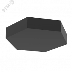 Блок Gexus 520х600 Solid подвесной RAL9005 черный муар Блок Gexus 520х600 Solid подвесной RAL9005 черный муар