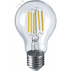 Лампа светодиодная LED 6вт Е27 теплый FILAMENT Лампа светодиодная LED 6вт Е27 теплый FILAMENT