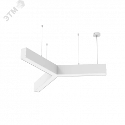Светильник светодиодный ДСО-45Вт 4000К X-Line Y-образный белый