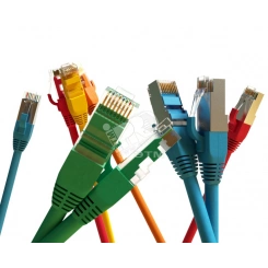 Патч-корд F/UTP экранированный категория 6 LSZH зеленый (10м) Патч-корд F/UTP экранированный категория 6 LSZH зеленый (10м)