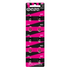 Элемент питания AG 1 LR 621 BL-10