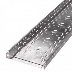 Лоток перфорированный Стандарт 300х50х3000 (1,0 мм) (6 м/уп) Лоток перфорированный Стандарт 300х50х3000 (1,0 мм) (6 м/уп)